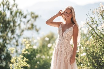 Allure Bridals Reese #1 Champagne/Ivory/Nude thumbnail