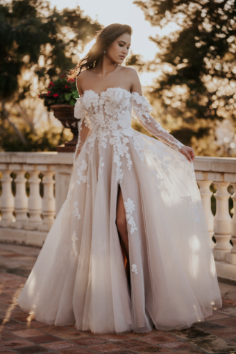 Allure Bridals Flora #1 Mocha/Champagne/Ivory/Nude thumbnail