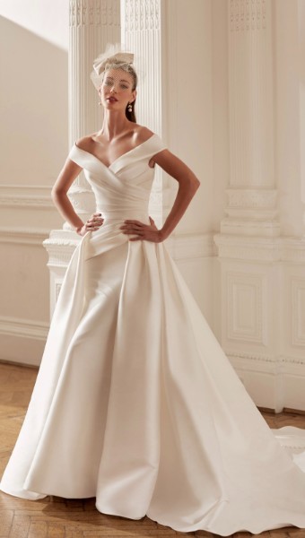 Ellis Bridals Quinn #2 default Ivory thumbnail