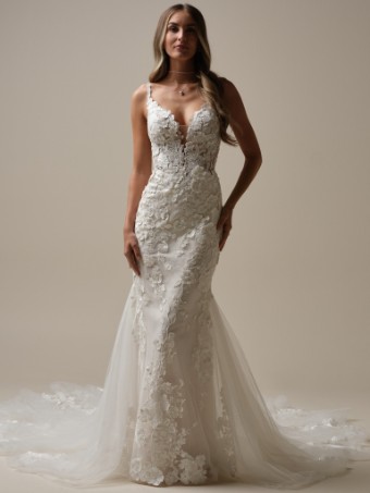 Maggie Sottero Reese #0 default Ivory (gown with Ivory Illusion) thumbnail