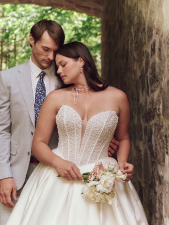 Maggie Sottero Tina #1 Ivory (gown with Natural Illusion) thumbnail