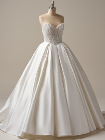 Maggie Sottero Tina #3 Ivory (gown with Natural Illusion) thumbnail