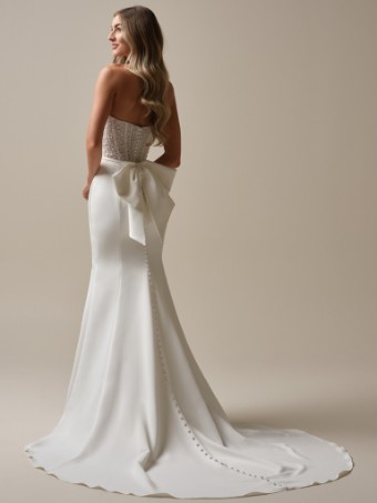 Rebecca Ingram Heyda #5 Ivory (gown with Natural Illusion) thumbnail