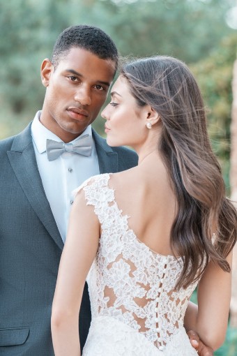 Allure Bridals Blue #4 Champagne/Ivory/Nude thumbnail