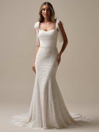 Rebecca Ingram Berkeley #0 default Ivory over Pearl (gown with Natural Illusion) thumbnail