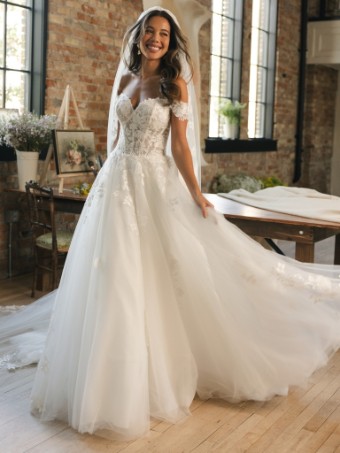 Maggie Sottero Verina #3 All Ivory (gown with Ivory Illusion) thumbnail
