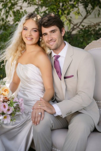 Allure Bridals Risa #3 Champagne thumbnail