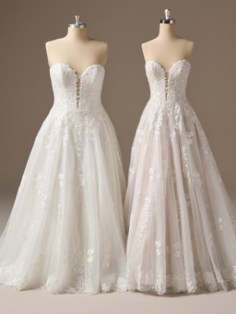 Maggie Sottero Jennifer #3 default All Ivory (gown with Ivory Illusion) thumbnail