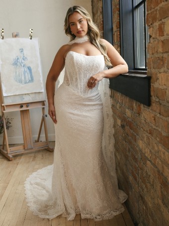 Maggie Sottero Ariadne #0 default All Ivory (gown with Ivory Illusion) thumbnail