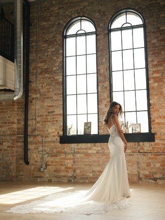 Maggie Sottero India #4 All Ivory (gown with Ivory Illusion) thumbnail