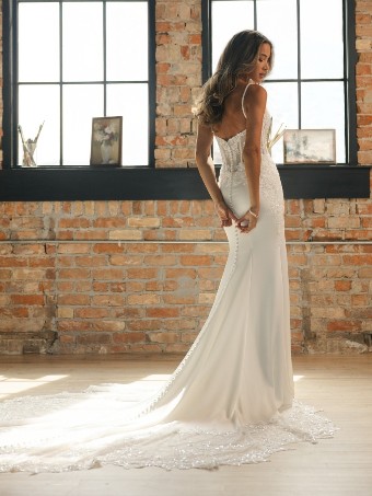 Maggie Sottero India #3 All Ivory (gown with Ivory Illusion) thumbnail