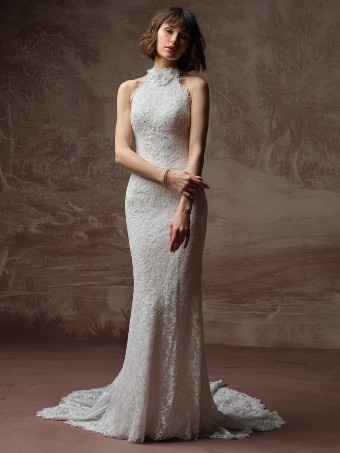 Maggie Sottero Anya #1 All Ivory (gown with Ivory Illusion) thumbnail
