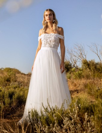 Kelsey Rose Louise Skirt #0 default Ivory thumbnail