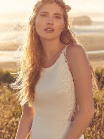 Rebecca Ingram Bellarose #0 default Ivory (gown with Natural Illusion) (pictured) thumbnail