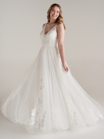 Rebecca Ingram Stephanie Lynette #0 default Ivory over Soft Nude (gown with Natural Illusion) thumbnail