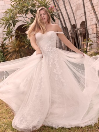 Rebecca Ingram Flora & Sleeves #0 default Ivory thumbnail