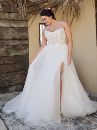Rebecca Ingram Kiandra #1 default Ivory Over Blush thumbnail