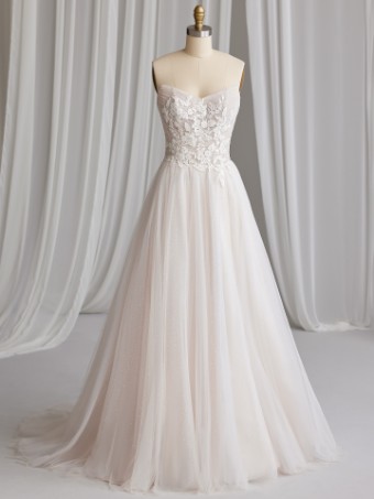 Rebecca Ingram Kiandra #5 Ivory Over Blush thumbnail